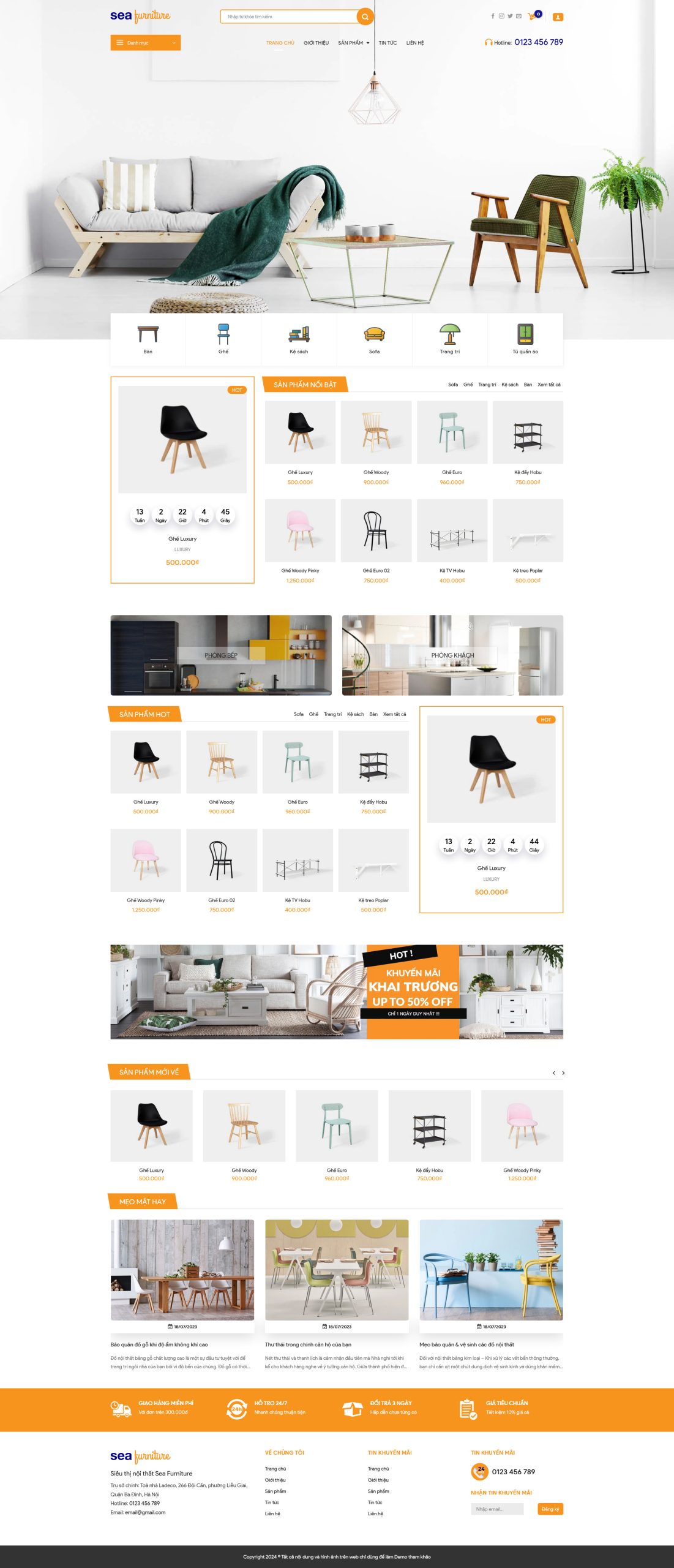 Giao Diện Web Bán Hàng Nội Thất 53