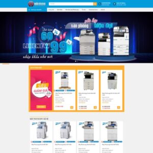 Giao Diện Web Bán Máy Photocopy 07