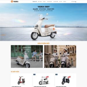 Giao Dien Web Ban Xe Dien 02