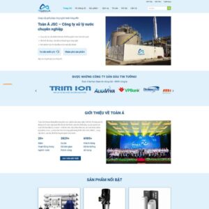 Giao Dien Web Cong Ty Ban May Loc Nuoc