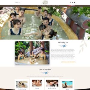 Giao Dien Web Khu Du Lich Sinh Thai