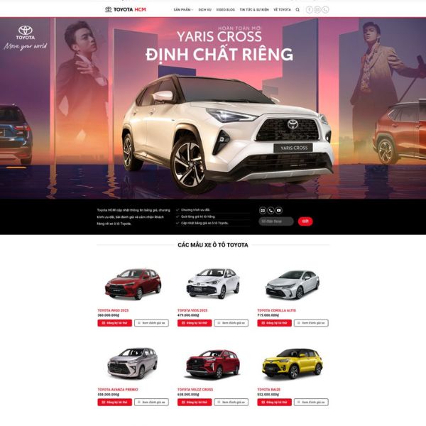 Giao Dien Web Oto Toyota 04