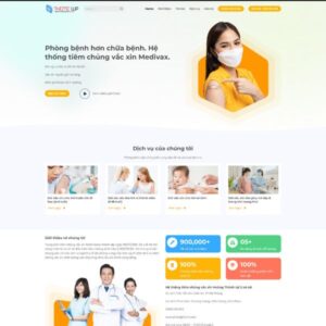 Giao Diện Web Phòng Khám Tiêm Chủng 07