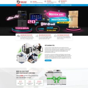 Giao Diện Web Photocopy 06