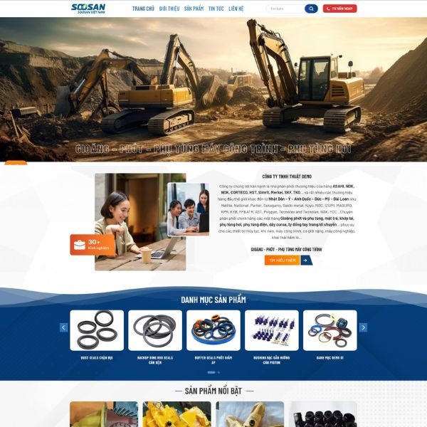 Giao Dien Web Phu Tung Xe Co Gioi