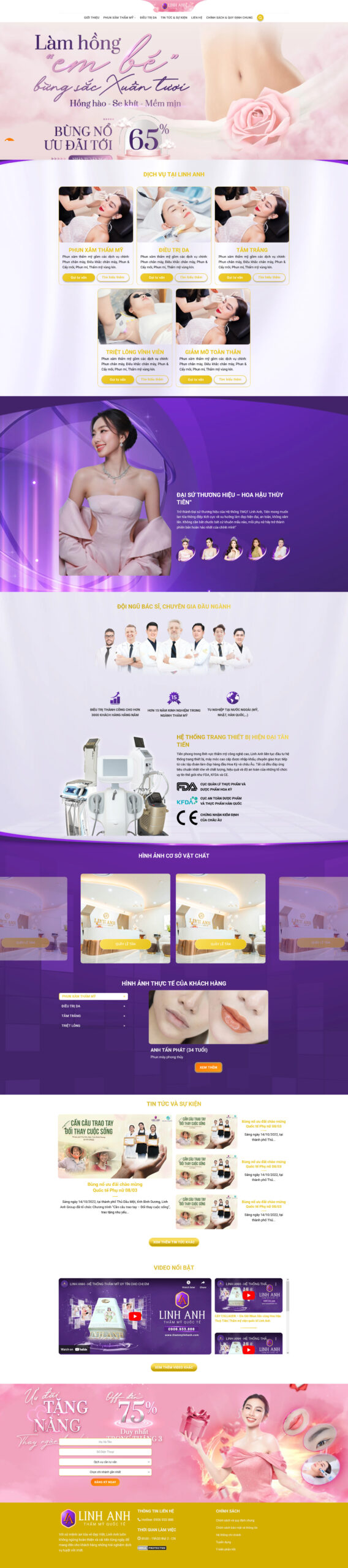 Giao Diện Web Spa Thẩm Mỹ 18