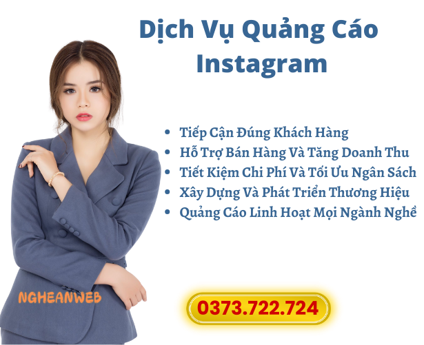 dịch vụ quảng cáo instagram